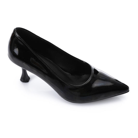 Classic Black Verne Court Pumps
