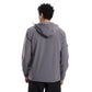 Dark Gray Gabardine Hooded Jacket