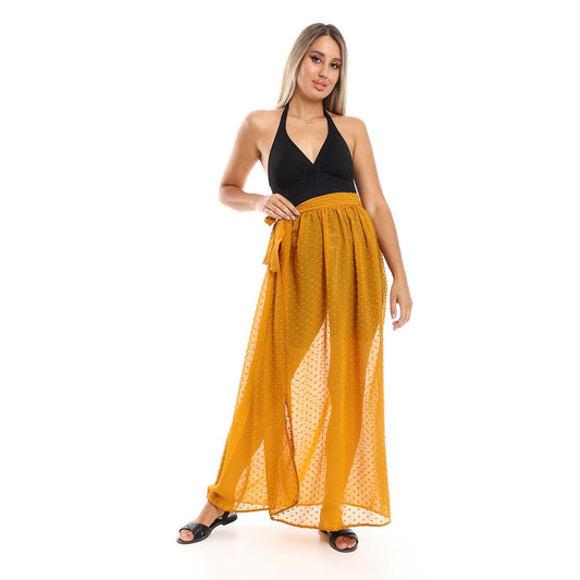 Wrapped Self-Stitch Cover-up - كوفر أب ملفوف بخياطة ذاتية