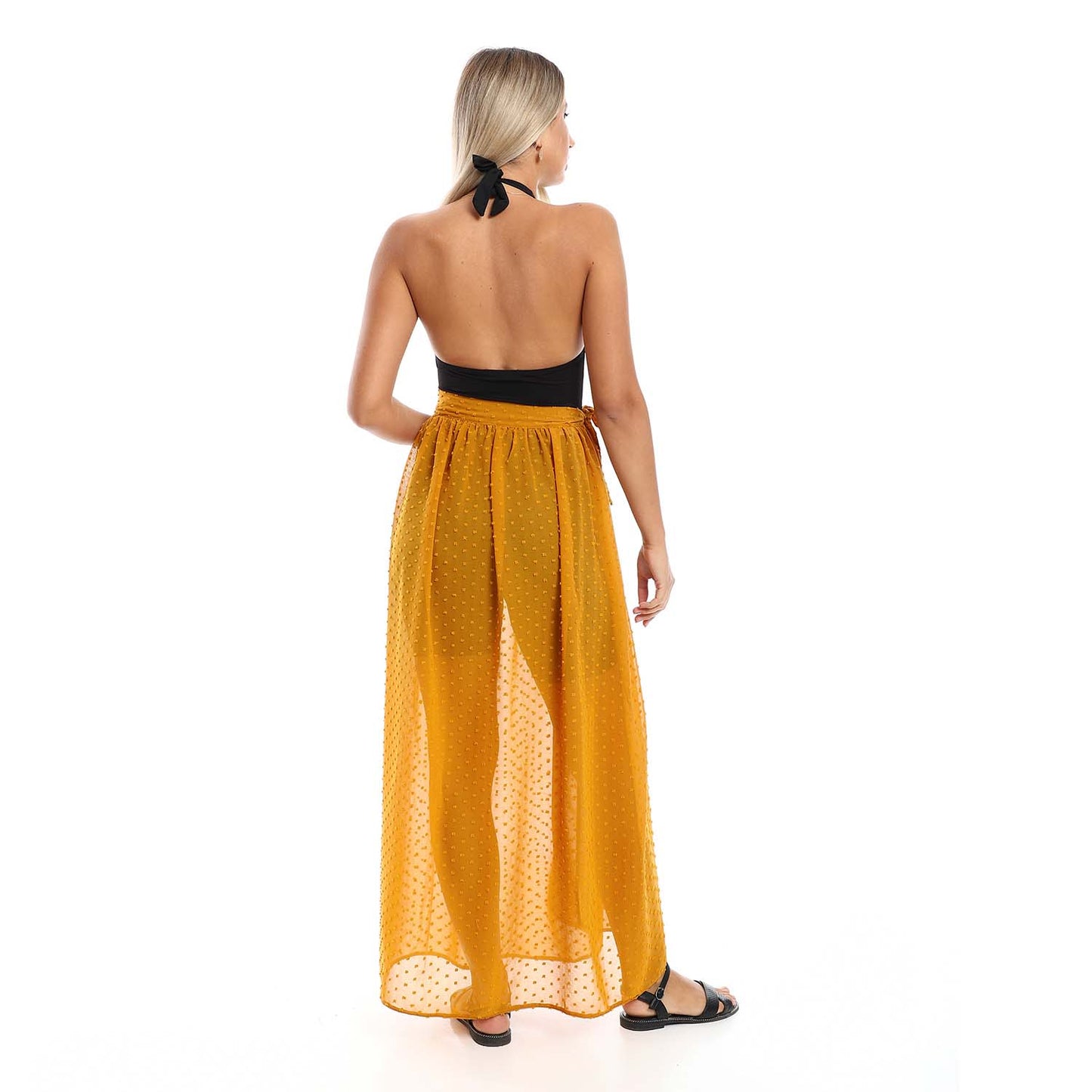 Wrapped Self-Stitch Cover-up - كوفر أب ملفوف بخياطة ذاتية