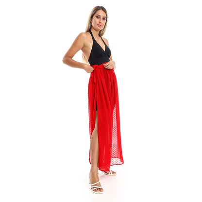 Wrapped Self-Stitch Cover-up - كوفر أب ملفوف بخياطة ذاتية