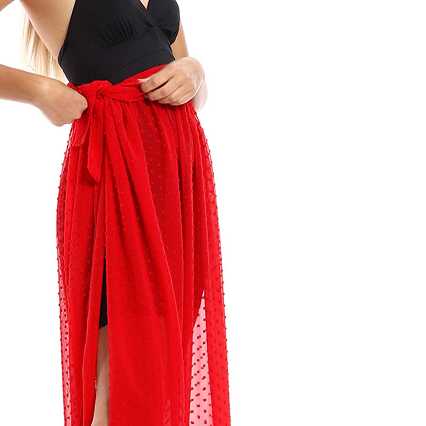 Wrapped Self-Stitch Cover-up - كوفر أب ملفوف بخياطة ذاتية