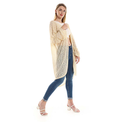 Knitted Oversized Cardigan - كارديجان محبوك أوفر سايز