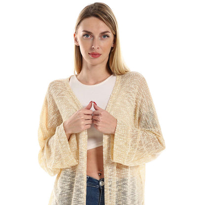 Knitted Oversized Cardigan - كارديجان محبوك أوفر سايز