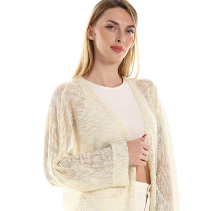 Knitted Oversized Cardigan - كارديجان محبوك أوفر سايز