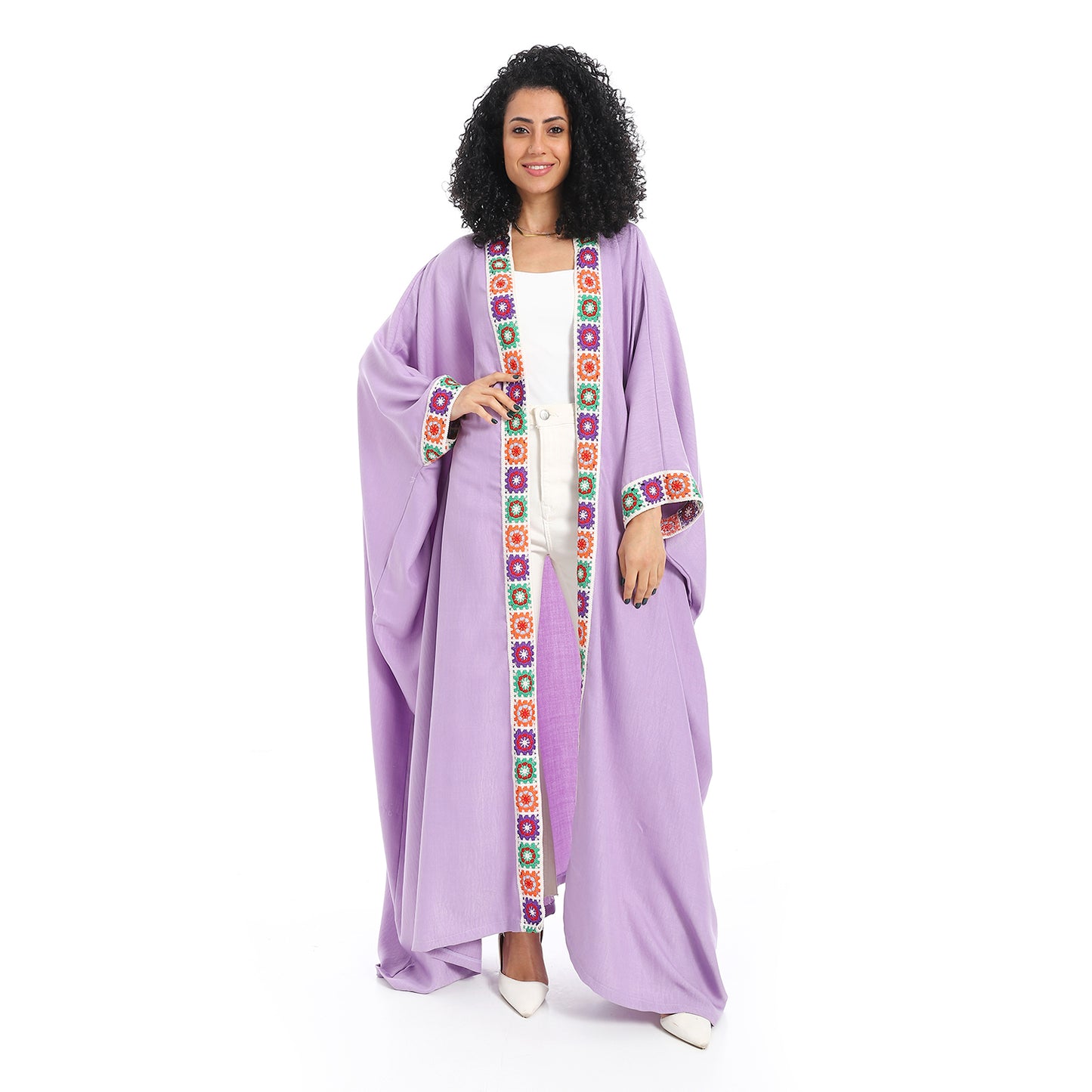 Plain Maxi Kimono