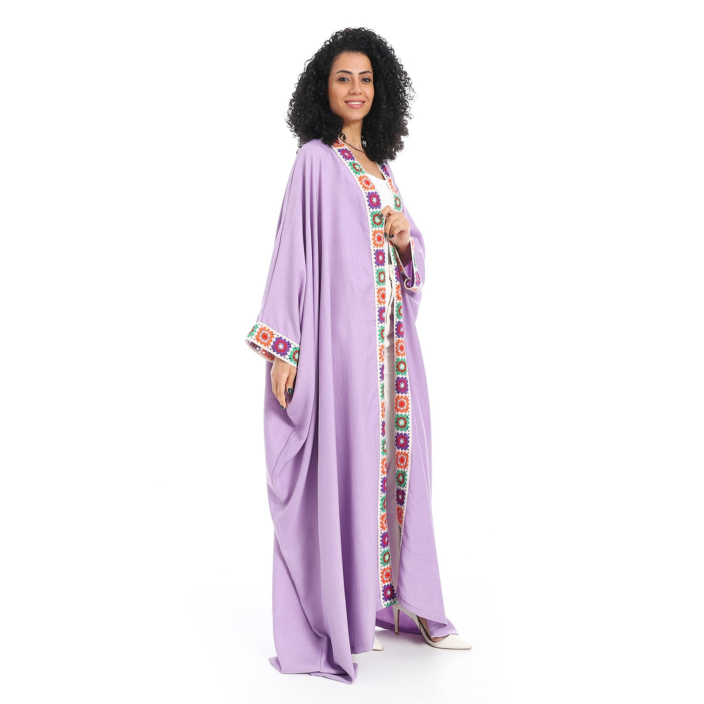 Plain Maxi Kimono