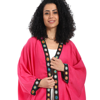 Plain Maxi Kimono