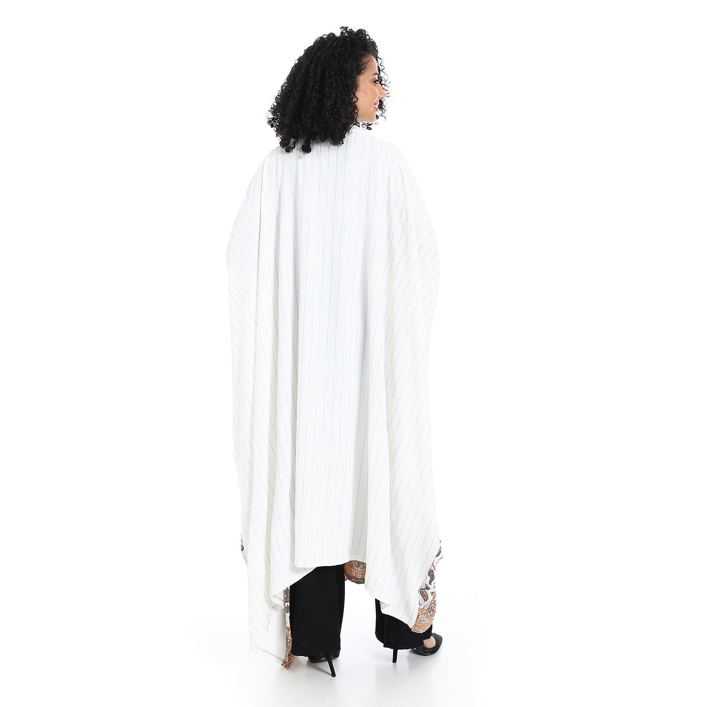 Front Printed Kimono