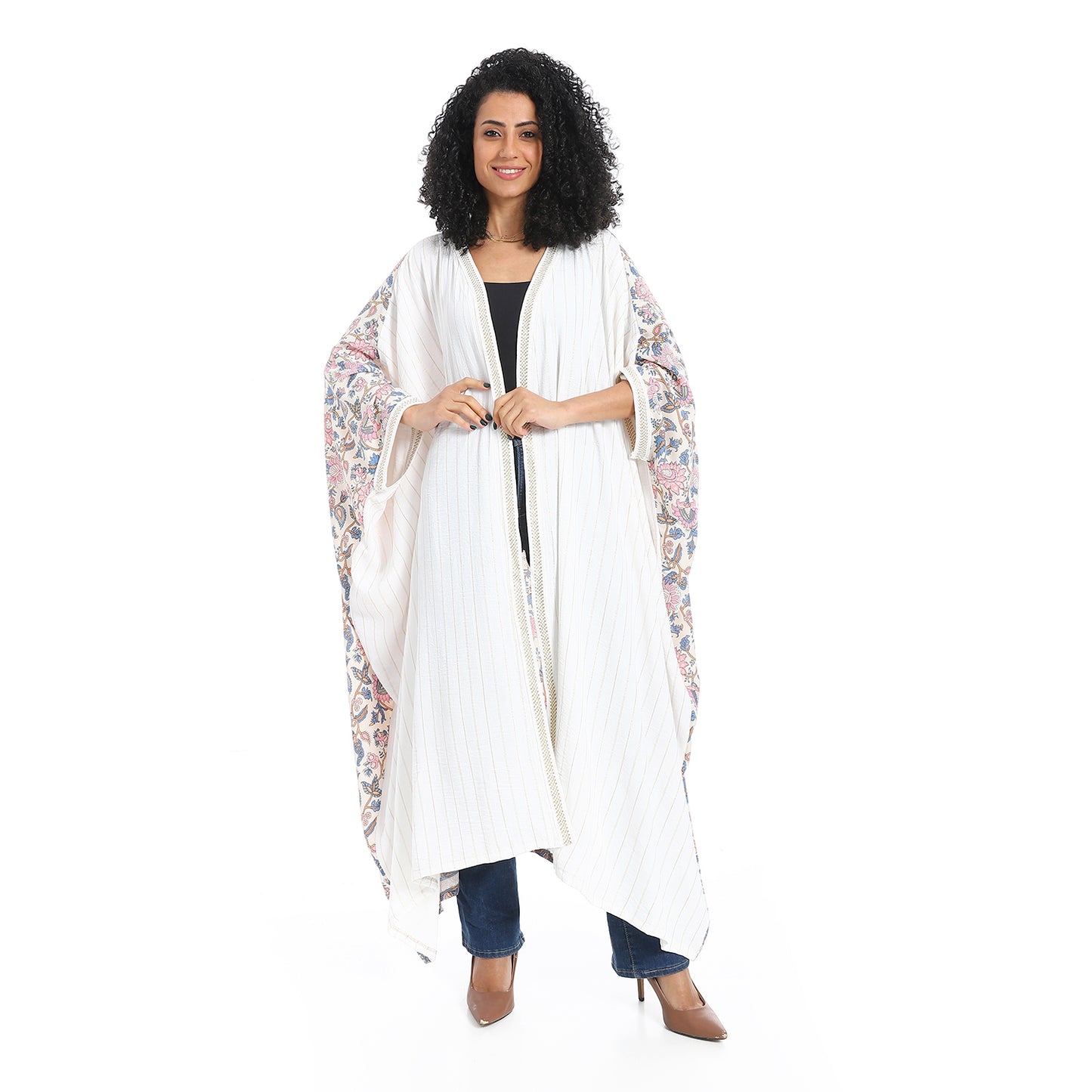 Back Printed Kimono