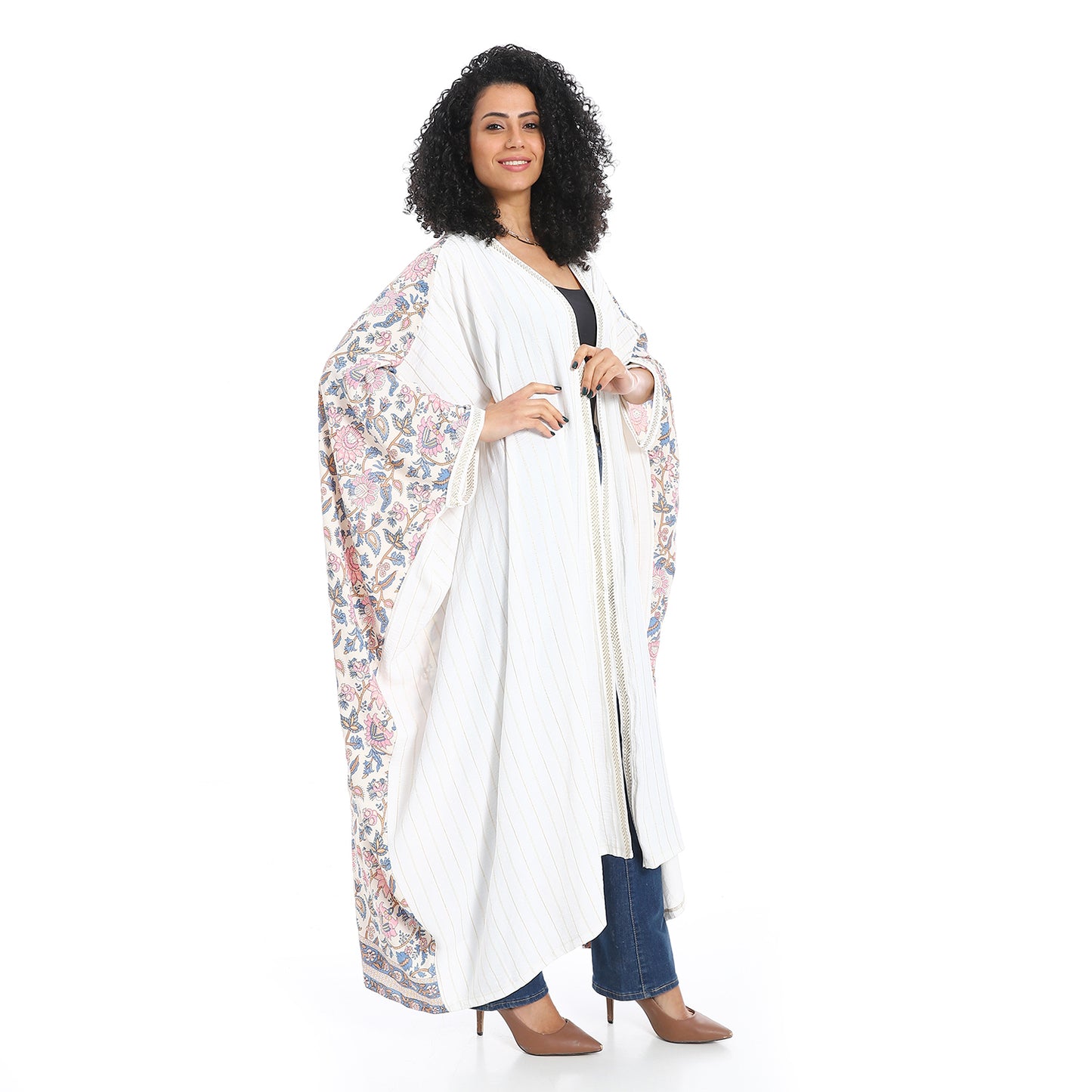 Back Printed Kimono