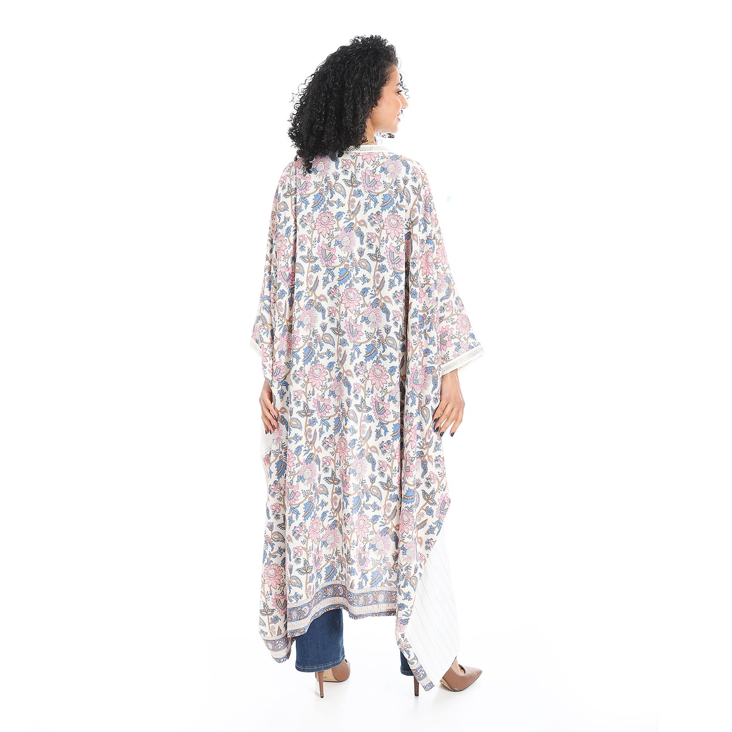 Back Printed Kimono