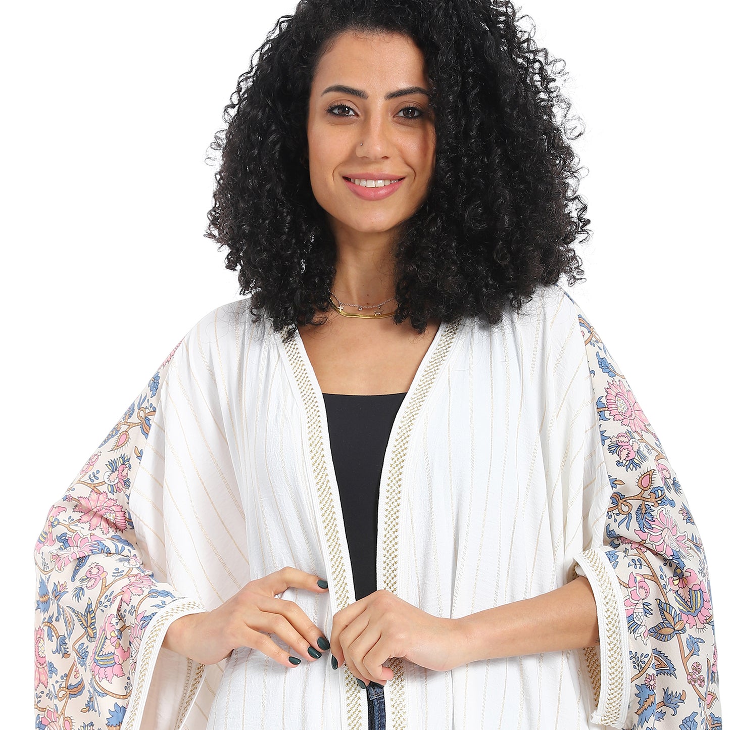 Back Printed Kimono