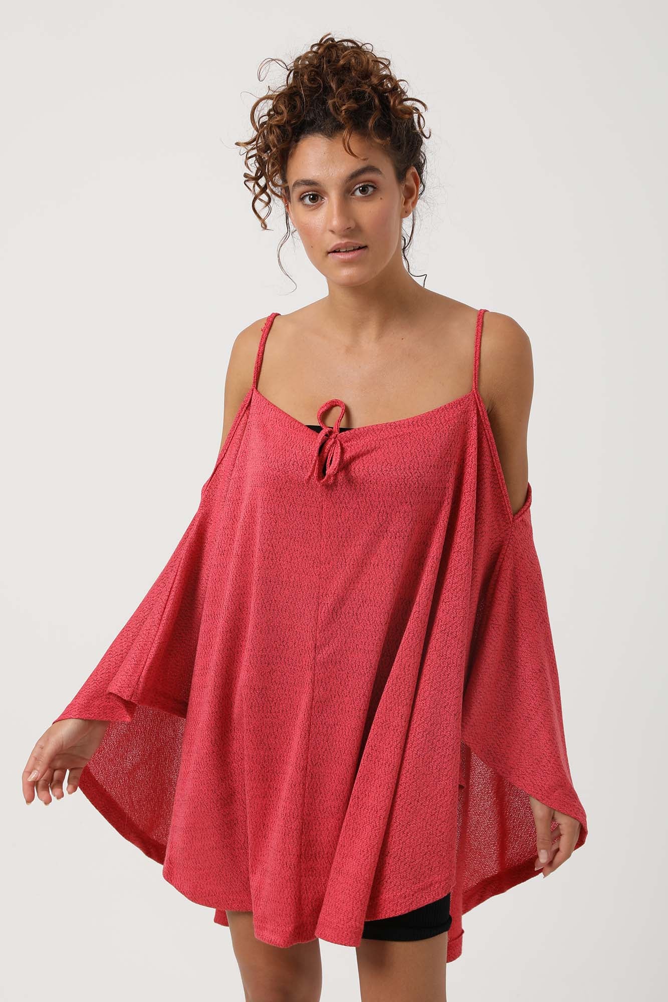 Spaghetti Straps Cover-up - كوفر أب بحمالات رفيعة