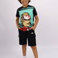 Atum Boy'S Monkey Graphic Tee