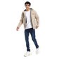 Beige Waterproof Hooded Jacket