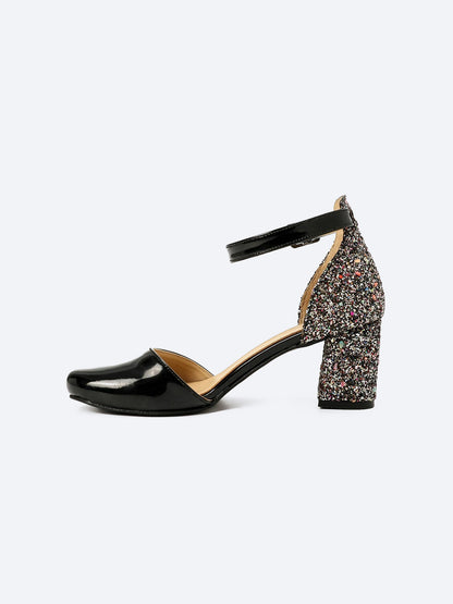 Glitter Heel Shoes