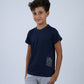 Blue Dri-Fit Boys Basic T-Shirt for Teen Boys