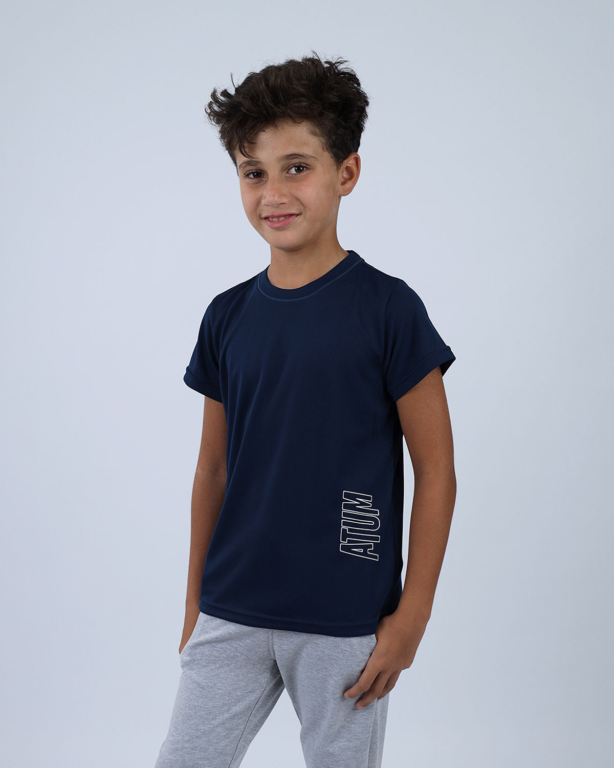 Blue Dri-Fit Boys Basic T-Shirt for Teen Boys