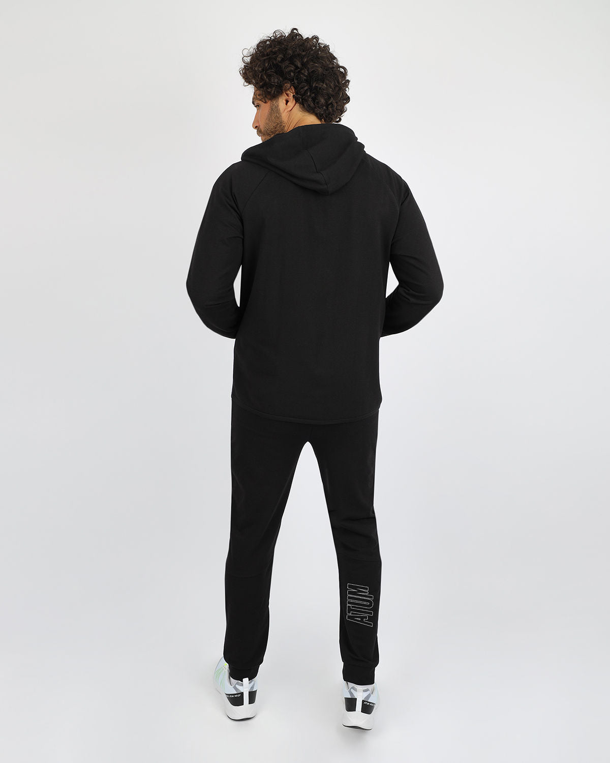 Black Full Zip Hoodie