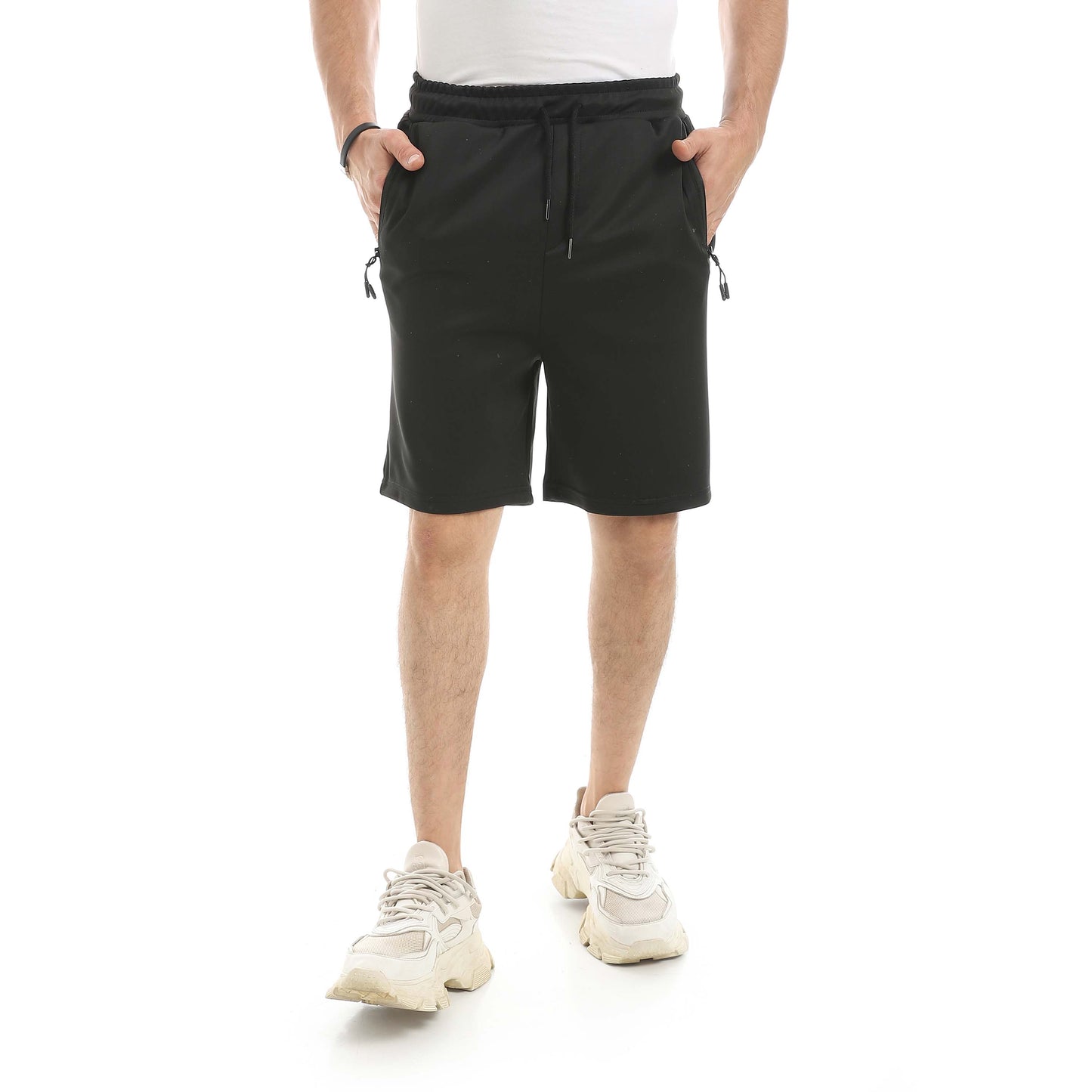 Short With Zipper And Pocket