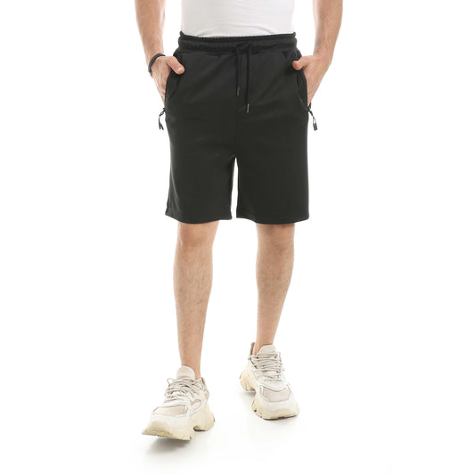 Short With Zipper And Pocket