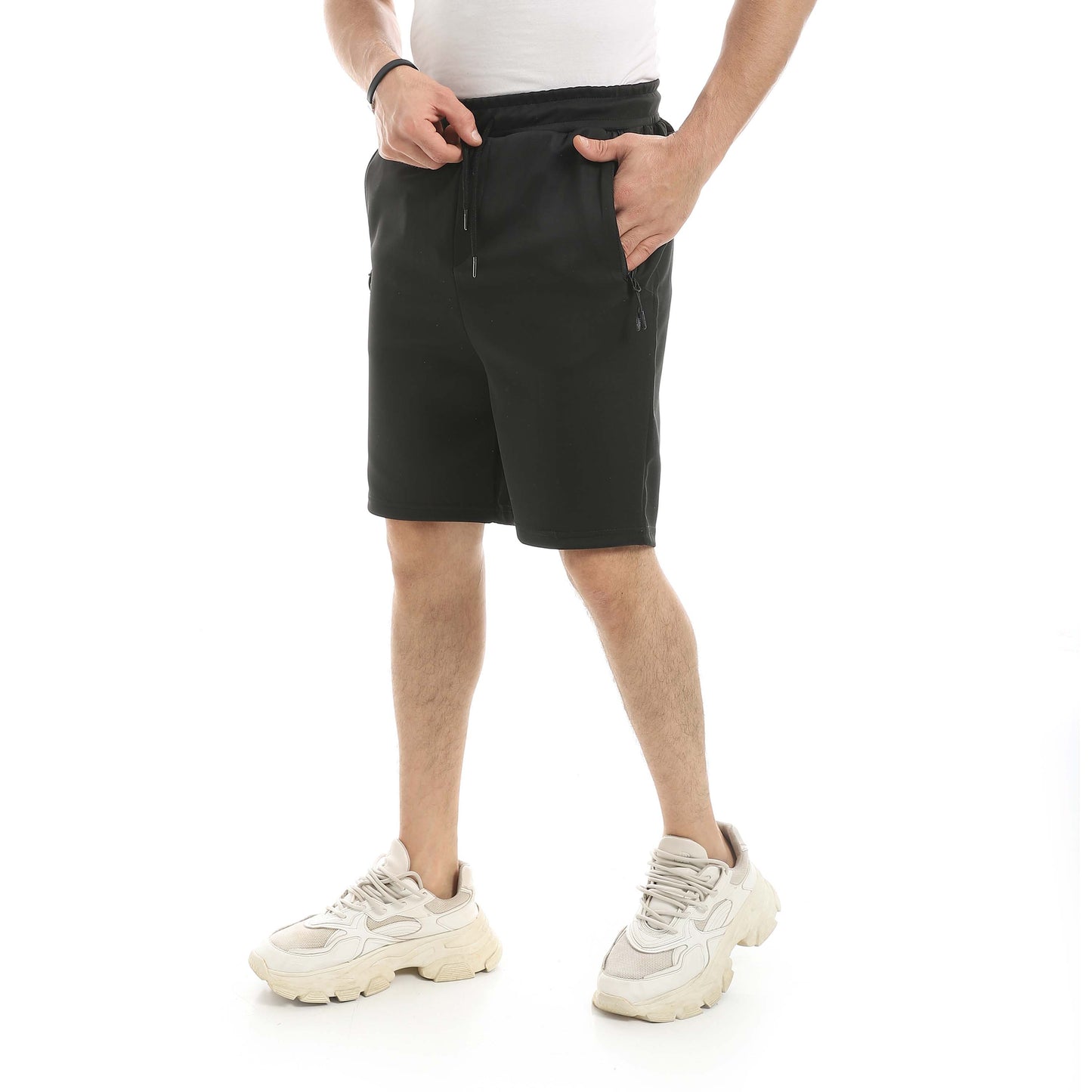 Short With Zipper And Pocket