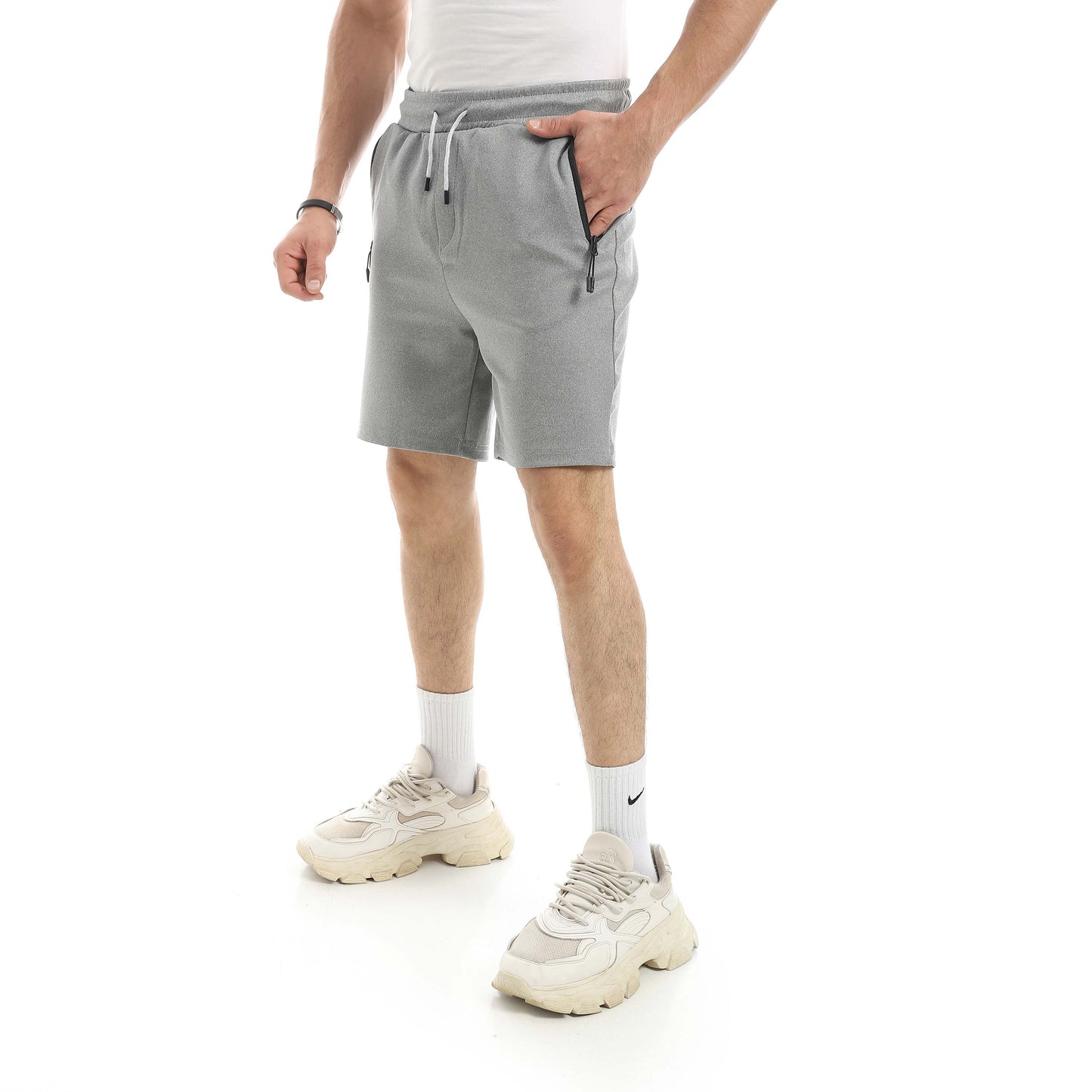 Short With Zipper And Pocket