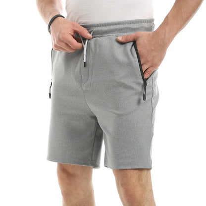 Short With Zipper And Pocket