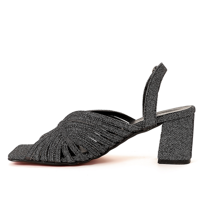Shiny Strappy Heeled Sandals