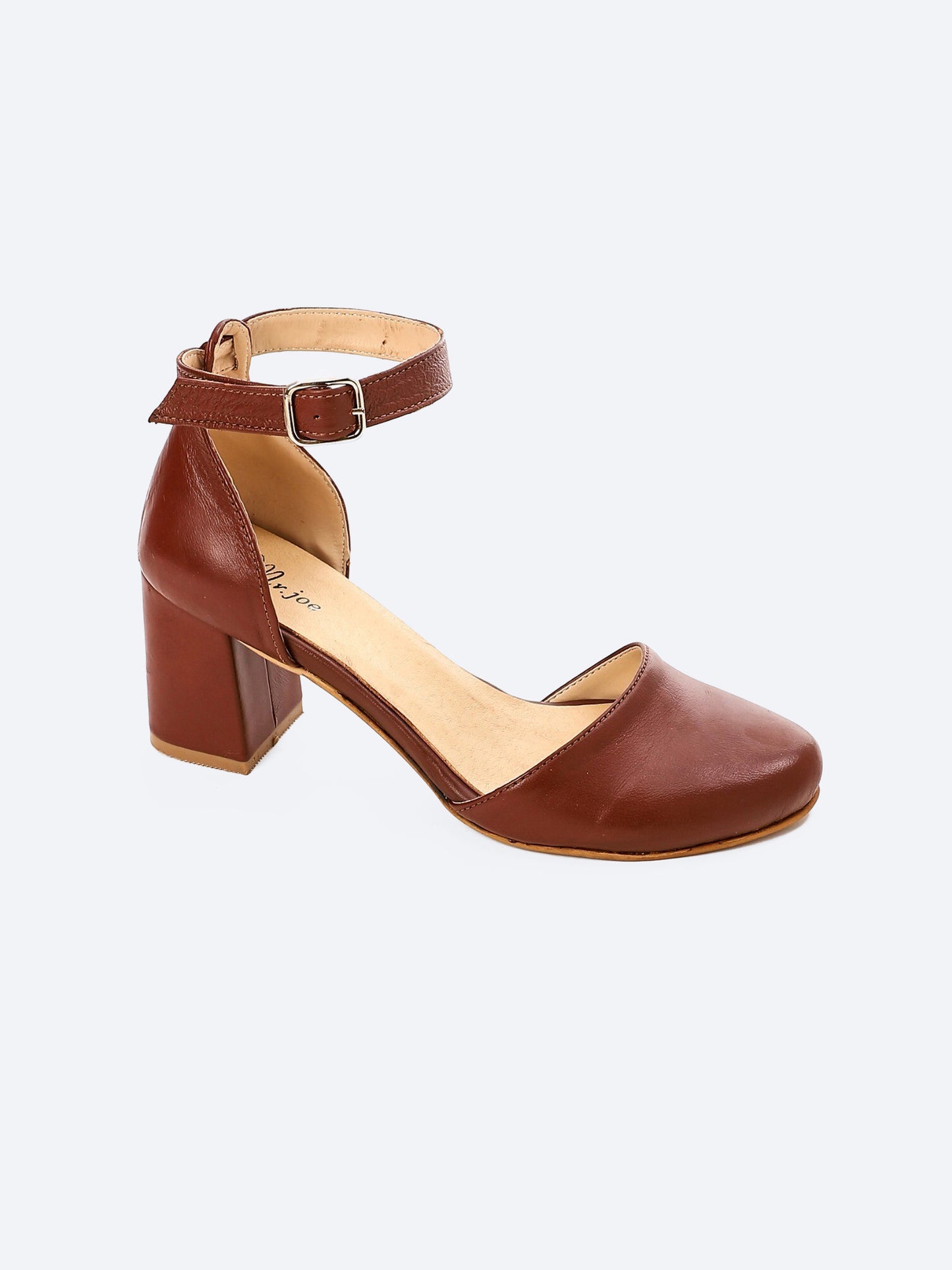 Toecap Shape Sandal Camel