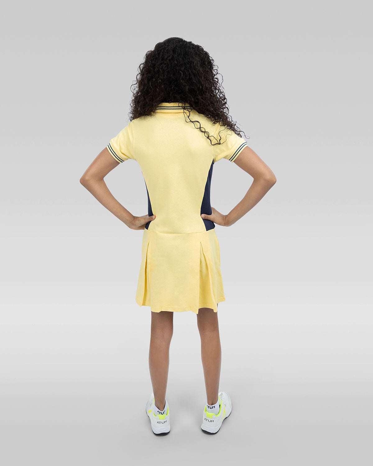 Atum Simple And Smooth Girls Dress