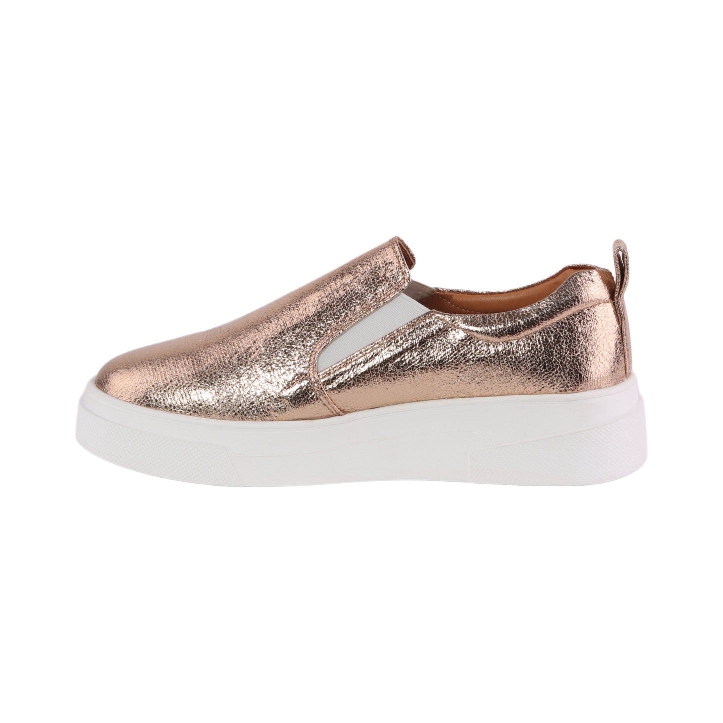 Mr.Joe Shiny Slip-On Sneakers