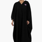 Deep V-Neck Abaya