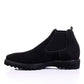 Black Classic Suede Ankle Boot