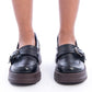 Black*Brown Chunky Loafer Shoes