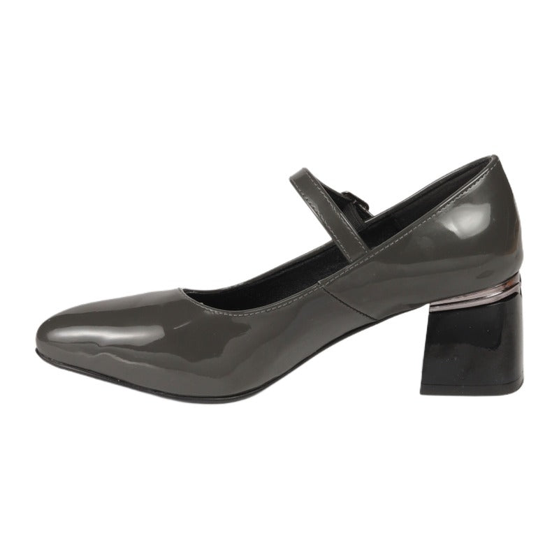 Gray Classic Verneh Heeled Shoes