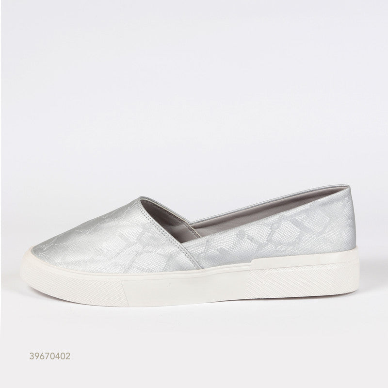 Mr.Joe Shiny Leather Slip-on Shoes