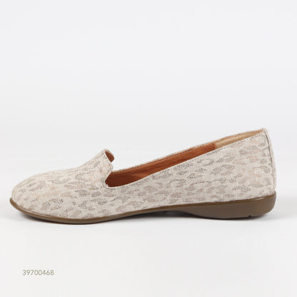 Self Printed Ballerina Shoes