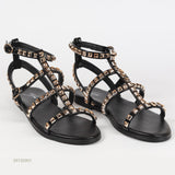 Mr.Joe Side Buckle Studded Sandal