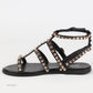 Mr.Joe Side Buckle Studded Sandal