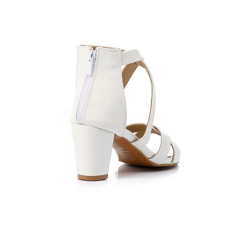 Cross High Heel Sandal