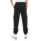 Side Flap Pockets Sweatpants For Teen Boys