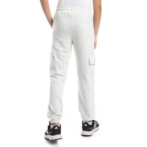 Side Flap Pockets Sweatpants For Boys