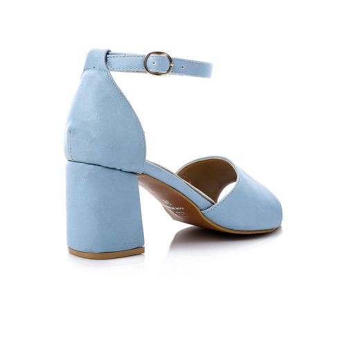 Round Toe Heeled Sandal