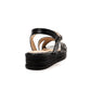 XO Style Cross Sandal with Side Buckle