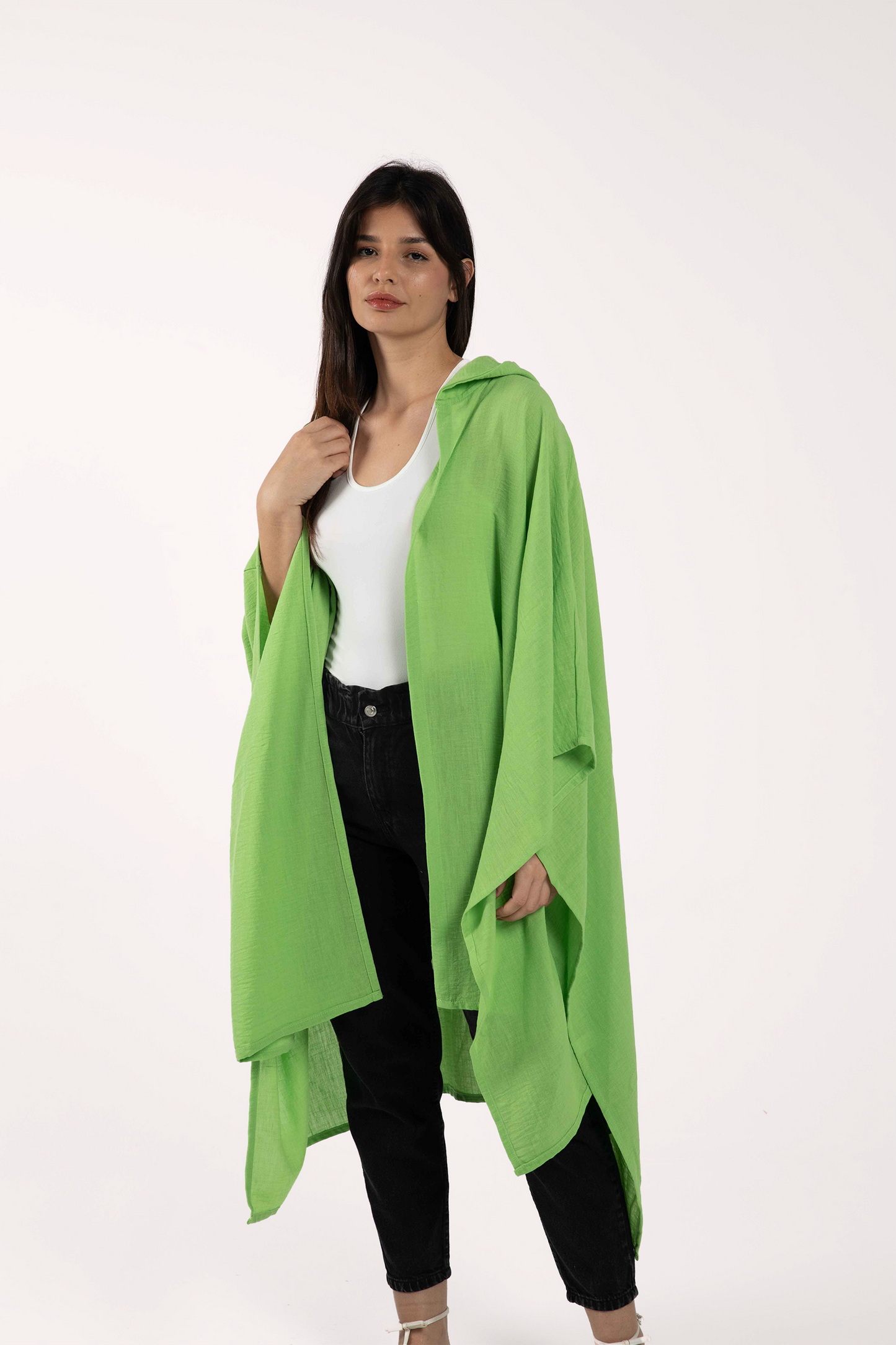 Hooded One Size Kimono