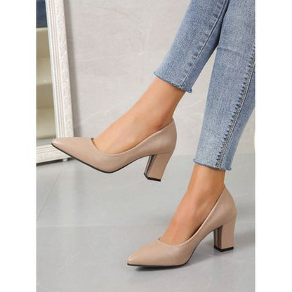 Cafe Latte Classy High Heels