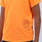 Orange Speed Training Sports T-Shirt for Teen Boys