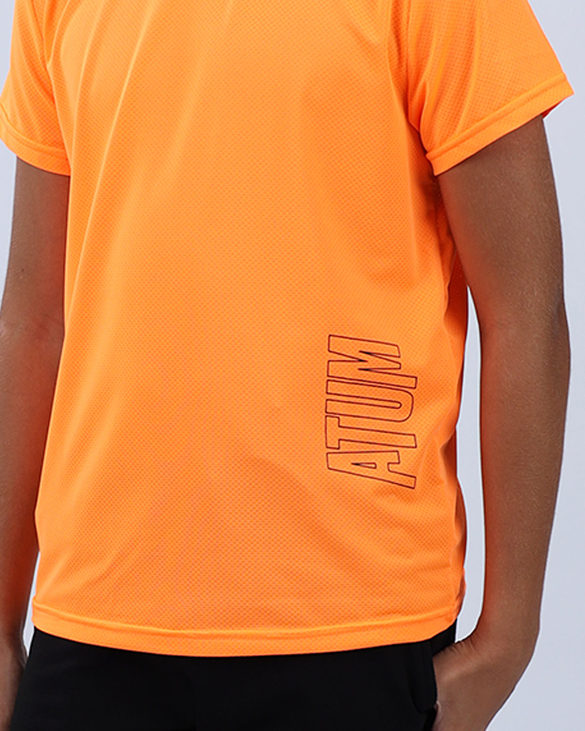 Orange Speed Training Sports T-Shirt for Teen Boys